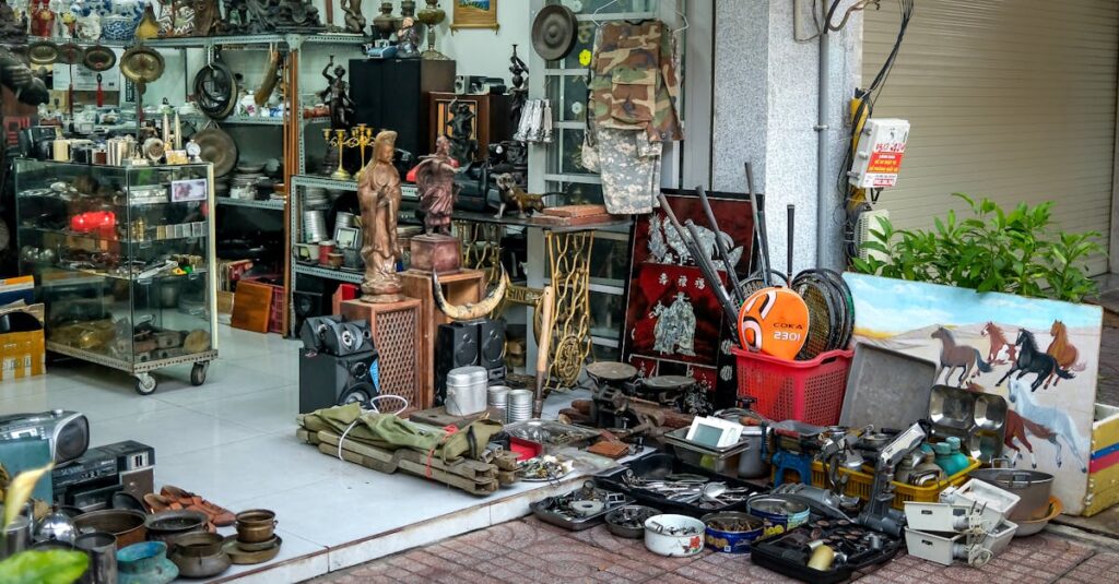 ブラックフライデーで購入した未使用商品をメルカリで出品する様子