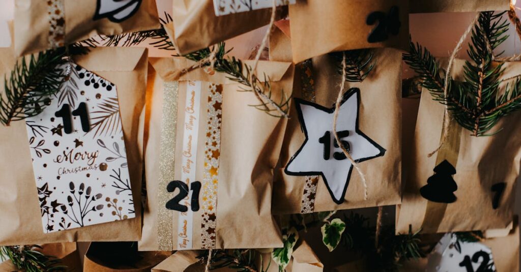 冬のカレンダーに福袋予約の開始日が記され、事前に予定を立てる様子のイメージ画像