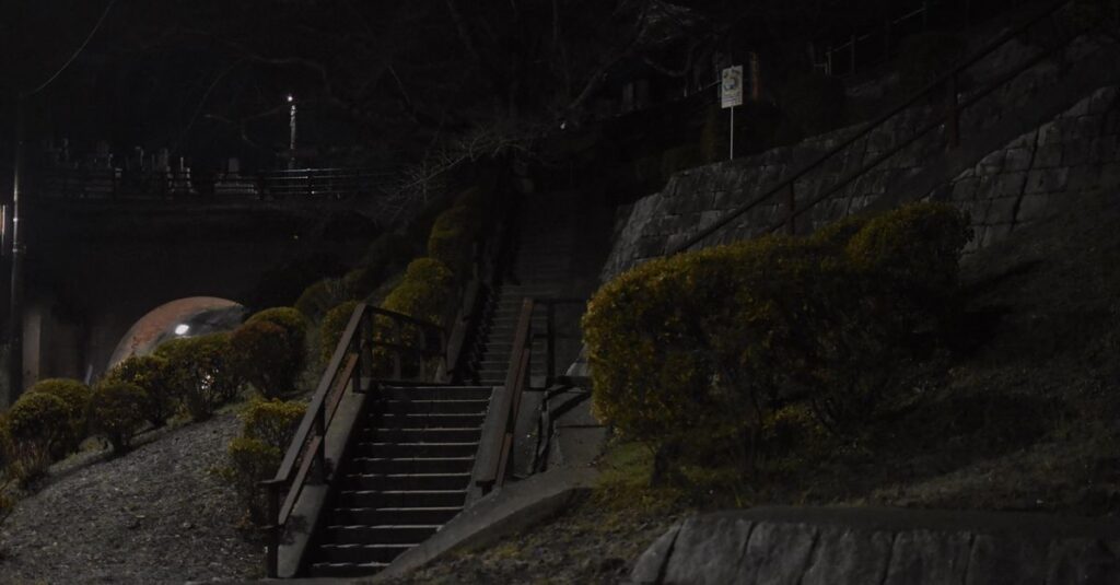 色金山歴史公園周辺から眺める夜景