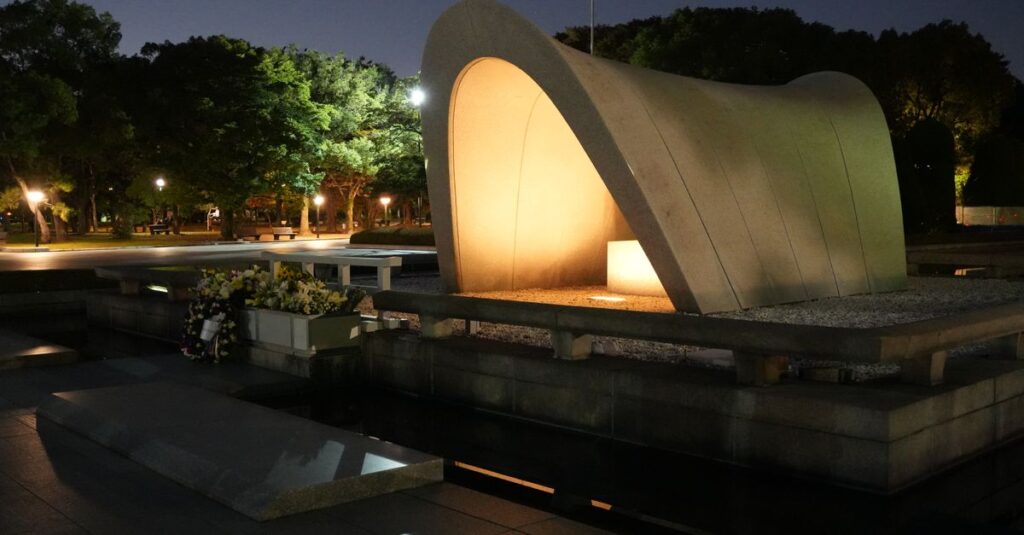 色金山歴史公園周辺から眺める夜景
